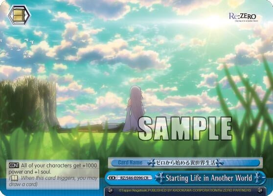 Image for Starting Life in Another World (Re:ZERO) (RZ/S46-E096 CR) - Weiss Schwarz