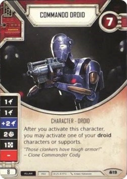 Image for Commando Droid (Card Only) (Convergence) (19) - Star Wars: Destiny