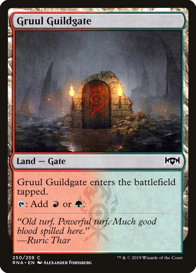 Image for Gruul Guildgate (250) (Ravnica Allegiance) (250) - Magic: The Gathering