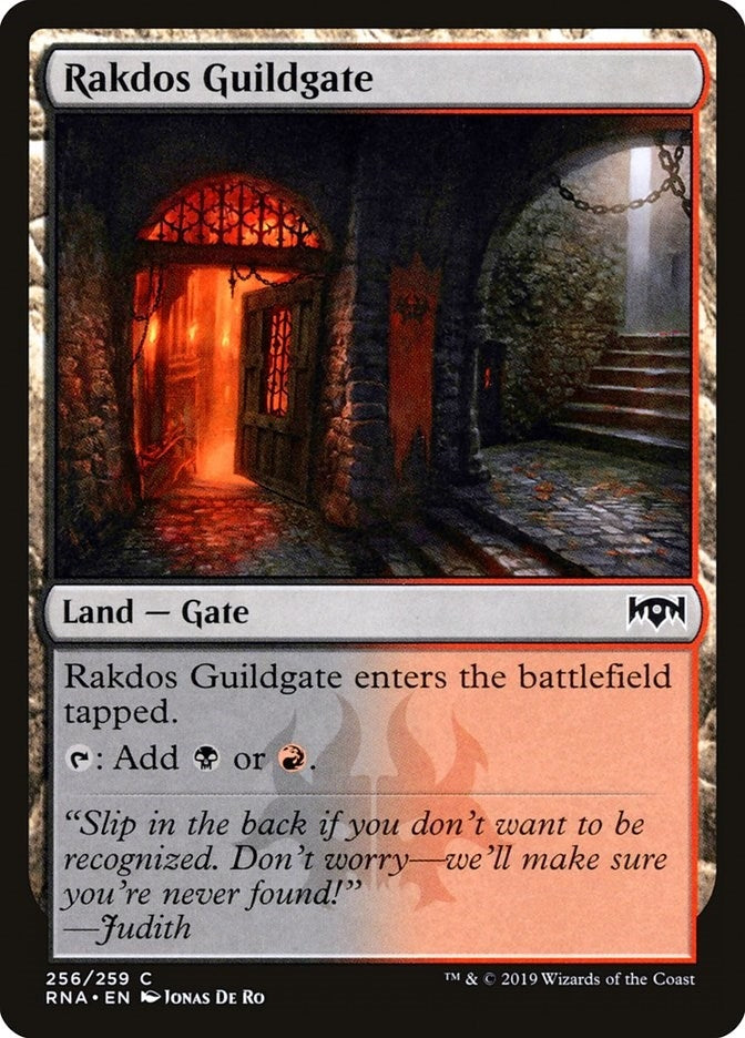 Image for Rakdos Guildgate (256) (Ravnica Allegiance) (256) - Magic: The Gathering