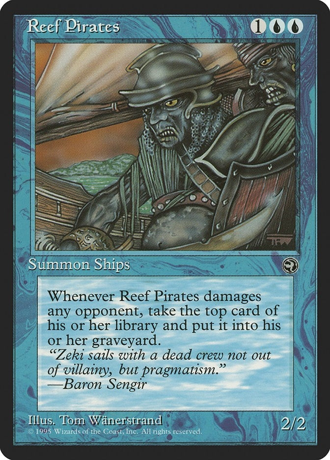 Image for Reef Pirates (Homelands) (36) - Magic: The Gathering