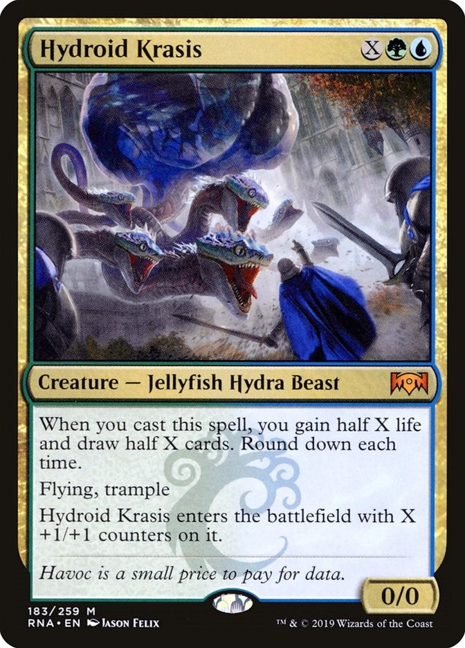 Image for Hydroid Krasis (Ravnica Allegiance) (183) - Magic: The Gathering