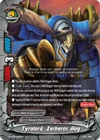 Image for Tyralord, Zerberos Aog (True Awakening of Deities) (S-BT03/0029EN) - Future Card BuddyFight