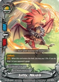 Image for Softly, Niksdrib (True Awakening of Deities) (S-BT03/0038EN) - Future Card BuddyFight