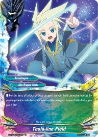 Image for Tesla-line Field (True Awakening of Deities) (S-BT03/0042EN) - Future Card BuddyFight