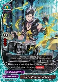 Image for Magic Drummer, Byakuren (True Awakening of Deities) (S-BT03/0052EN) - Future Card BuddyFight