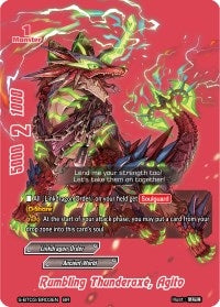 Image for Rumbling Thunderaxe, Agito (BR) (True Awakening of Deities) (S-BT03/BR03EN) - Future Card BuddyFight