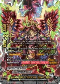 Image for Rumbling Spiral Thunderaxe, Emperor Agito (True Awakening of Deities) (S-BT03/0077EN) - Future Card BuddyFight