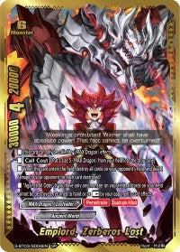 Image for Emplord, Zerberos Lost (SP) (True Awakening of Deities) (S-BT03/S004EN) - Future Card BuddyFight