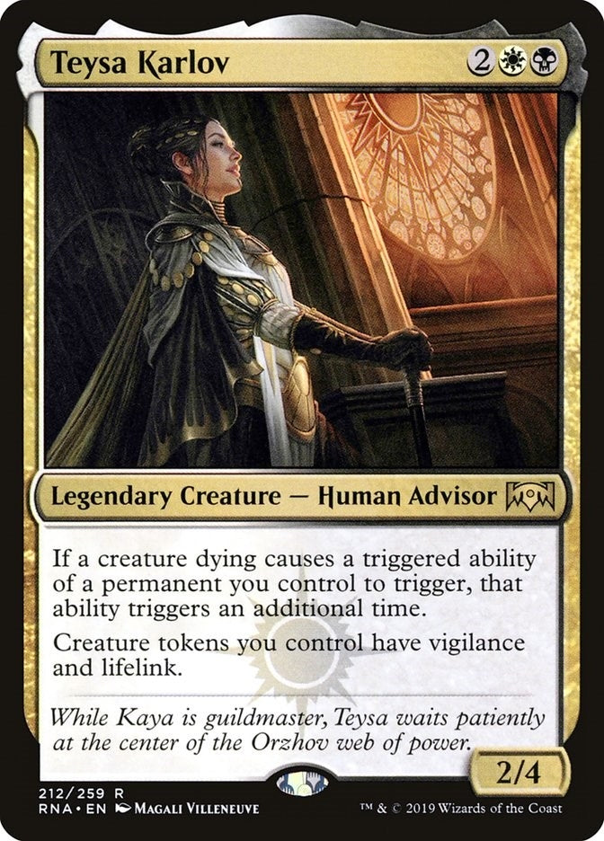Image for Teysa Karlov (Ravnica Allegiance) (212) - Magic: The Gathering
