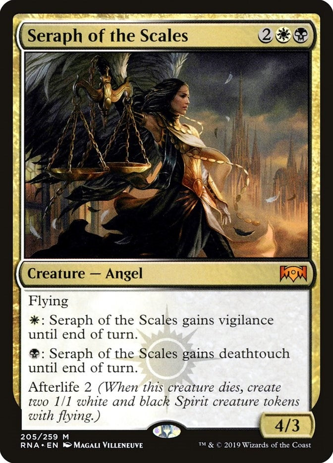Image for Seraph of the Scales (Ravnica Allegiance) (205) - Magic: The Gathering