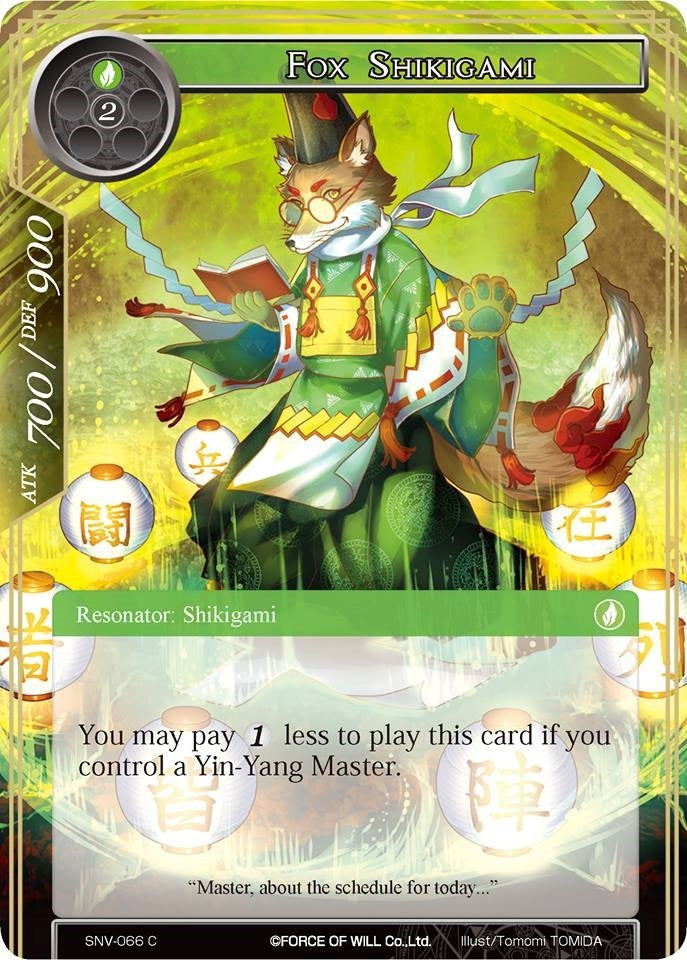Image for Fox Shikigami (The Strangers of New Valhalla) (SNV-066) - Force of Will