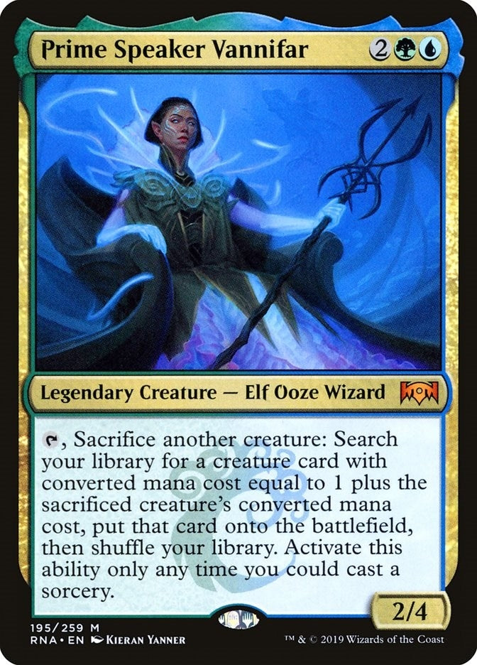 Image for Prime Speaker Vannifar (Ravnica Allegiance) (195) - Magic: The Gathering