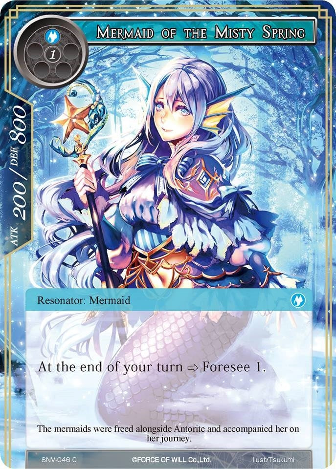 Image for Mermaid of the Misty Spring (The Strangers of New Valhalla) (SNV-046) - Force of Will