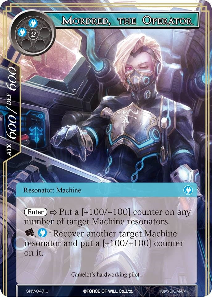 Image for Mordred, the Operator (The Strangers of New Valhalla) (SNV-047) - Force of Will