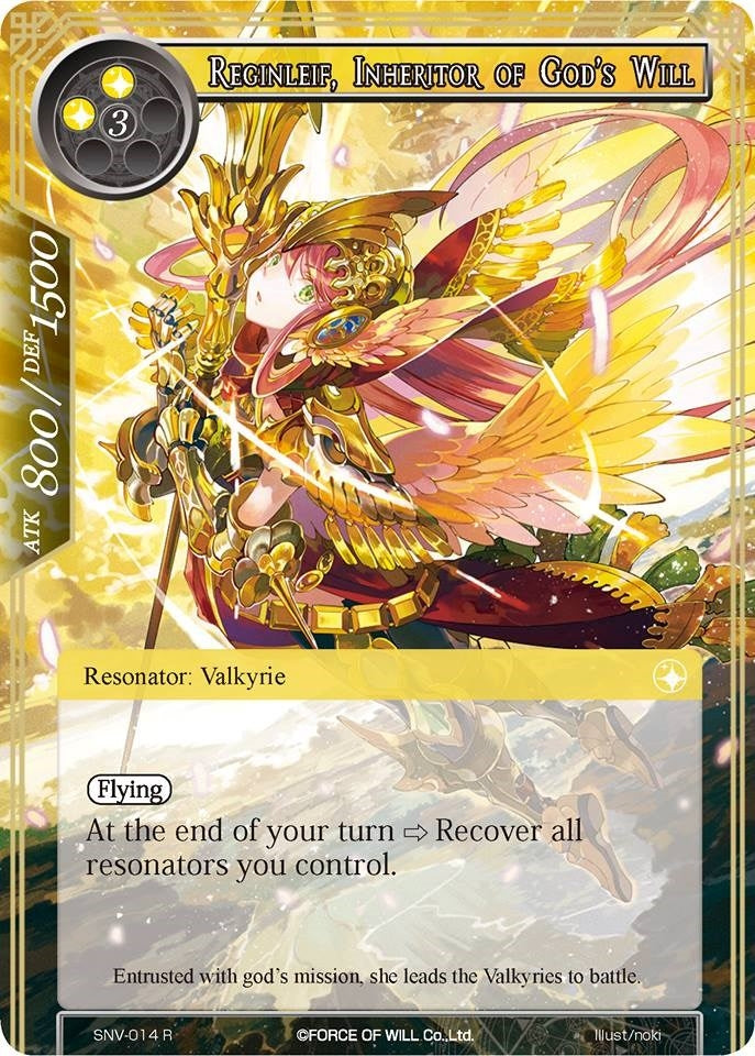 Image for Reginleif, Inheritor of God's Will (The Strangers of New Valhalla) (SNV-014) - Force of Will