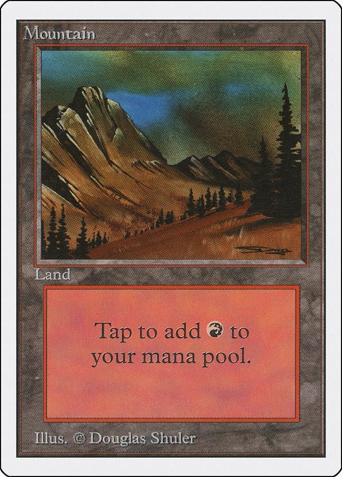Image for Mountain (C) (Unlimited Edition) - Magic: The Gathering
