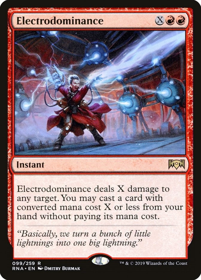 Image for Electrodominance (Ravnica Allegiance) (99) - Magic: The Gathering