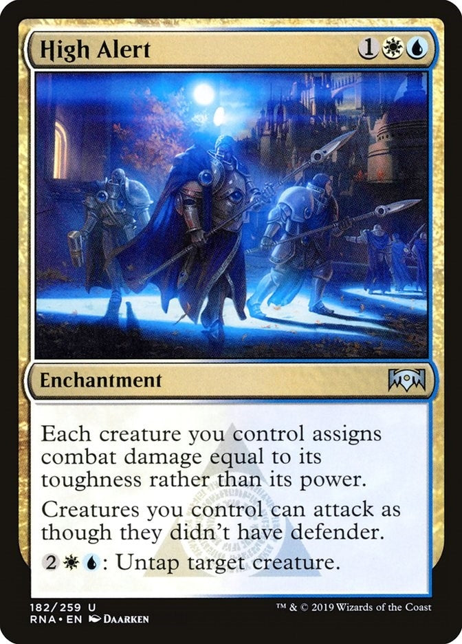 Image for High Alert (Ravnica Allegiance) (182) - Magic: The Gathering