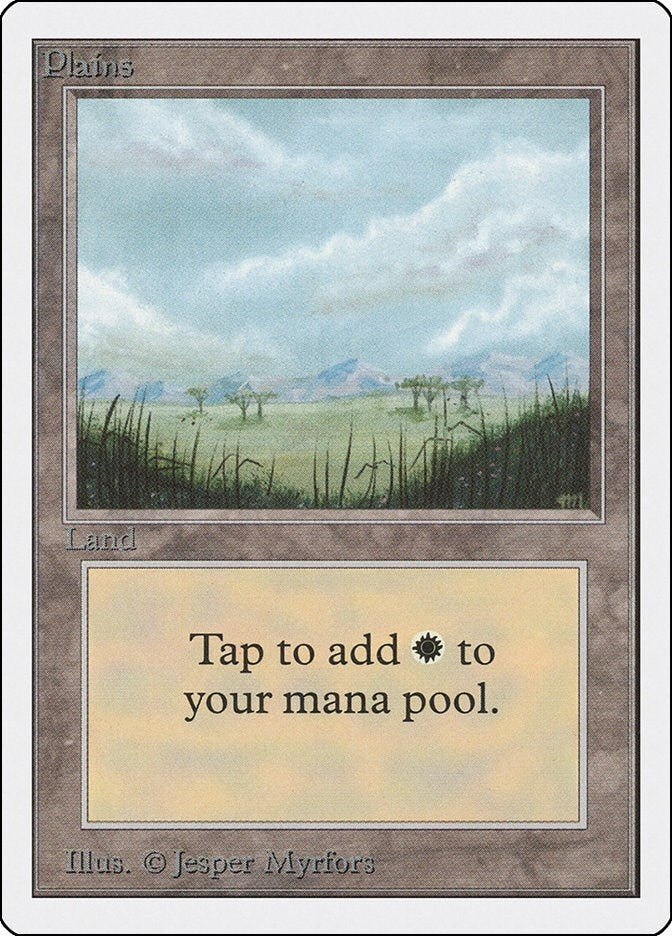 Image for Plains (B) (Unlimited Edition) - Magic: The Gathering