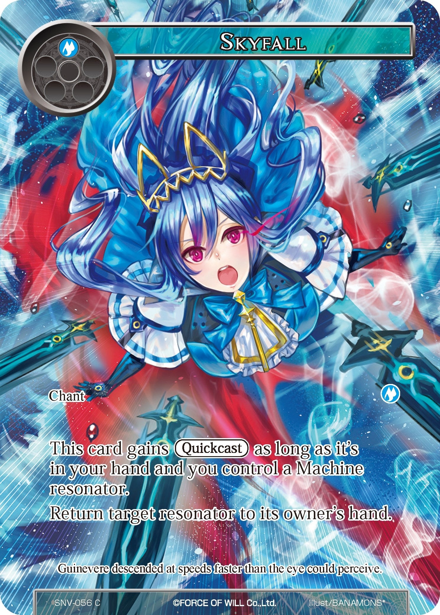 Image for Skyfall (Full Art) (The Strangers of New Valhalla) (SNV-056) - Force of Will