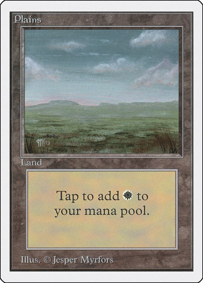 Image for Plains (C) (Unlimited Edition) - Magic: The Gathering