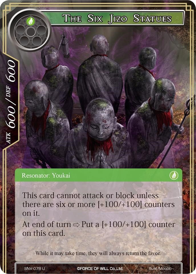 Image for The Six Jizo Statues (The Strangers of New Valhalla) (SNV-078) - Force of Will