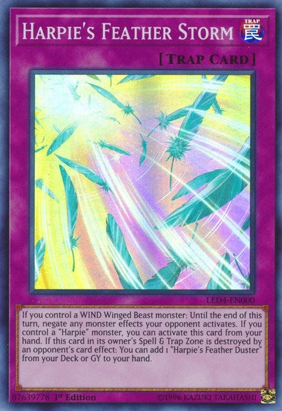Image for Harpie's Feather Storm (Legendary Duelists: Sisters of the Rose) (LED4-EN000) - YuGiOh