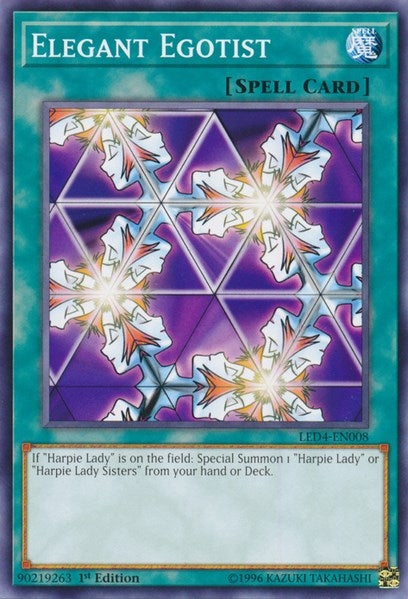 Image for Elegant Egotist (Legendary Duelists: Sisters of the Rose) (LED4-EN008) - YuGiOh