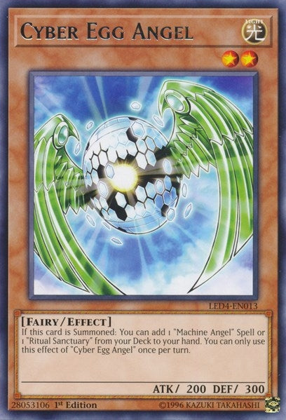 Image for Cyber Egg Angel (Legendary Duelists: Sisters of the Rose) (LED4-EN013) - YuGiOh