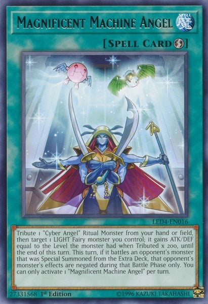 Image for Magnificent Machine Angel (Legendary Duelists: Sisters of the Rose) (LED4-EN016) - YuGiOh