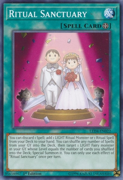Image for Ritual Sanctuary (Legendary Duelists: Sisters of the Rose) (LED4-EN022) - YuGiOh