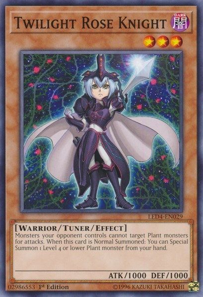Image for Twilight Rose Knight (Legendary Duelists: Sisters of the Rose) (LED4-EN029) - YuGiOh