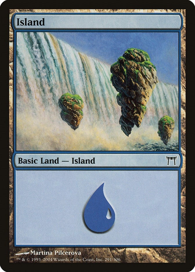 Image for Island (291) (Champions of Kamigawa) (291) - Magic: The Gathering