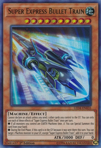 Image for Super Express Bullet Train (Legendary Duelists: Sisters of the Rose) (LED4-EN035) - YuGiOh