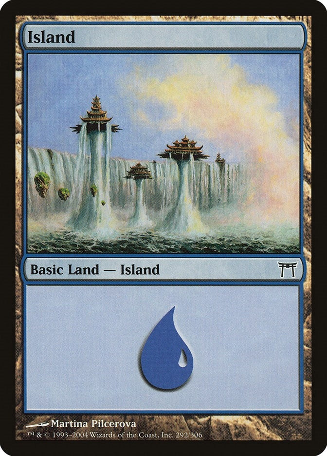 Image for Island (292) (Champions of Kamigawa) (292) - Magic: The Gathering