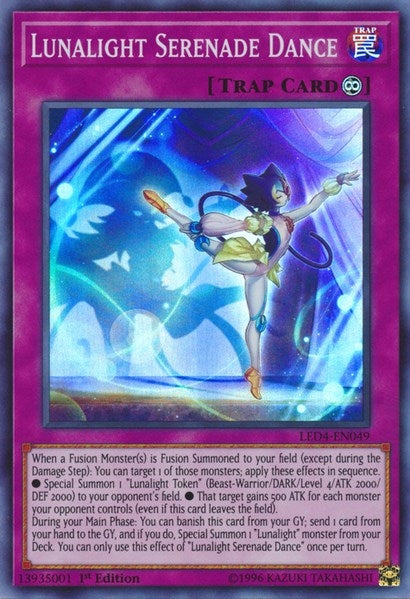Image for Lunalight Serenade Dance (Legendary Duelists: Sisters of the Rose) (LED4-EN049) - YuGiOh