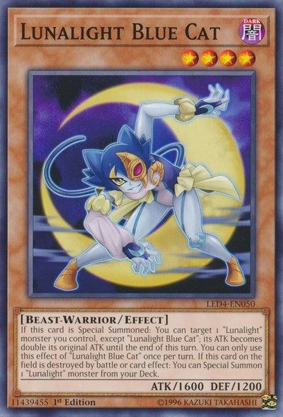 Image for Lunalight Blue Cat (Legendary Duelists: Sisters of the Rose) (LED4-EN050) - YuGiOh