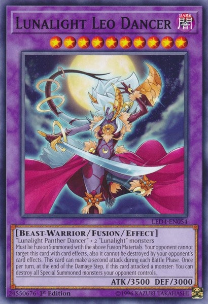 Image for Lunalight Leo Dancer (Legendary Duelists: Sisters of the Rose) (LED4-EN054) - YuGiOh