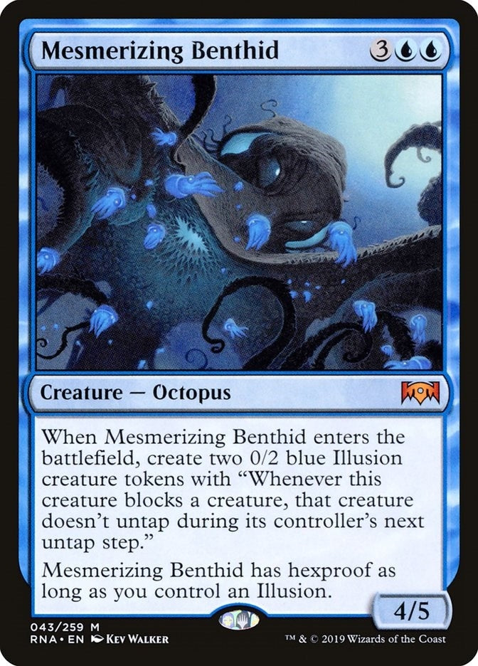 Image for Mesmerizing Benthid (Ravnica Allegiance) (43) - Magic: The Gathering