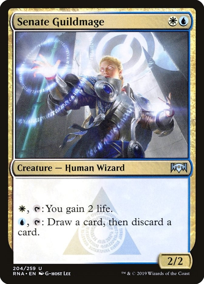 Image for Senate Guildmage (Ravnica Allegiance) (204) - Magic: The Gathering