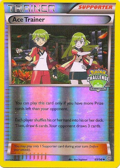 Image for Ace Trainer - 69/98 (International Challenge) (League & Championship Cards) (069/098) - Pokemon
