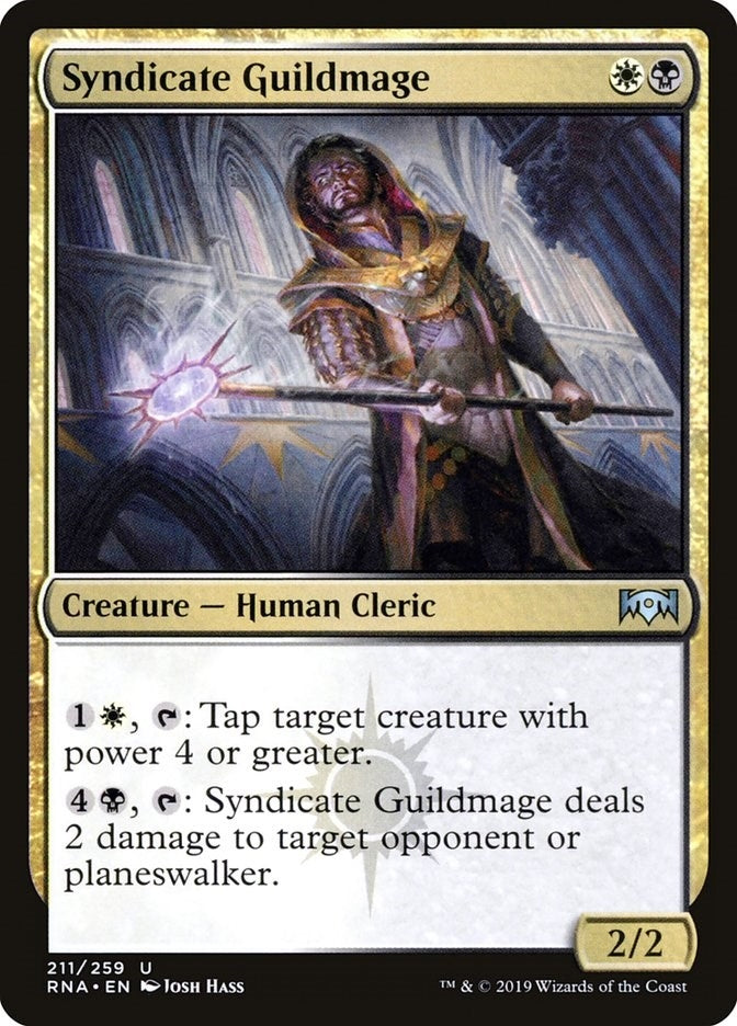 Image for Syndicate Guildmage (Ravnica Allegiance) (211) - Magic: The Gathering