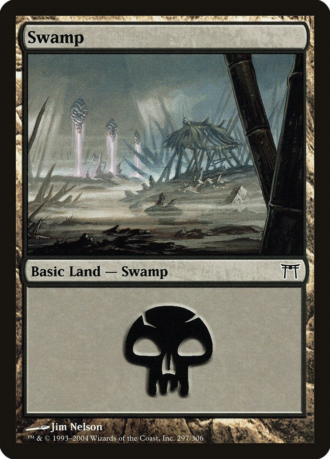 Image for Swamp (297) (Champions of Kamigawa) (297) - Magic: The Gathering