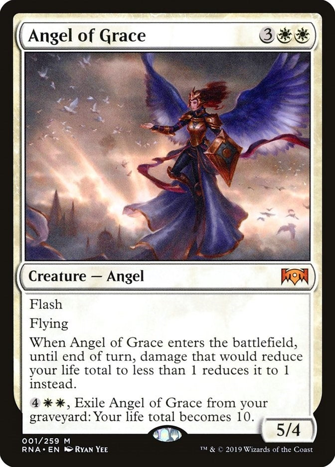 Image for Angel of Grace (Ravnica Allegiance) (1) - Magic: The Gathering