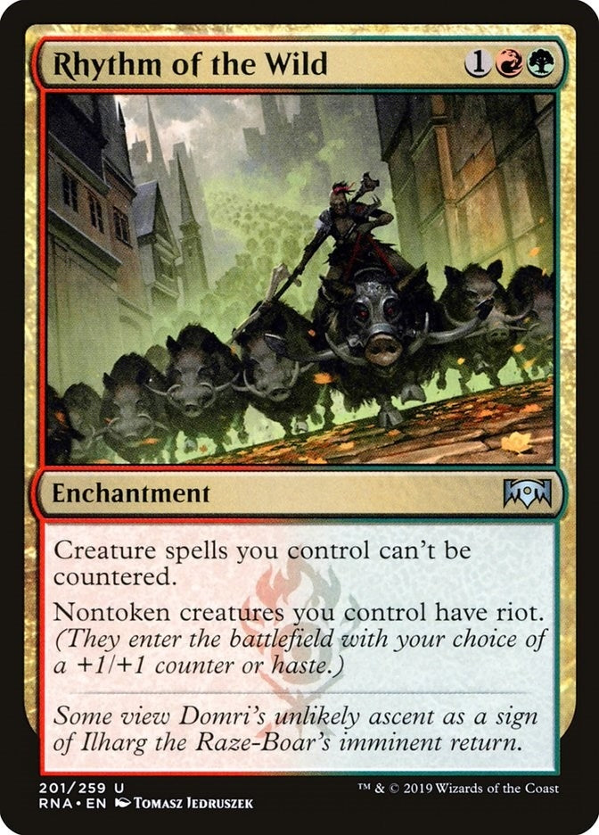 Image for Rhythm of the Wild (Ravnica Allegiance) (201) - Magic: The Gathering