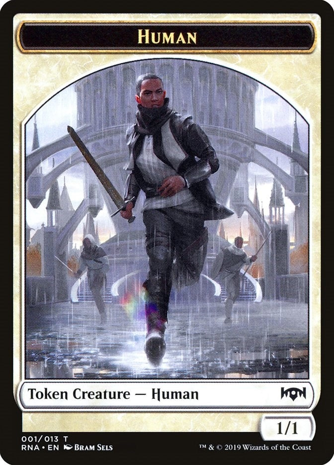 Image for Human Token (Ravnica Allegiance) (1) - Magic: The Gathering