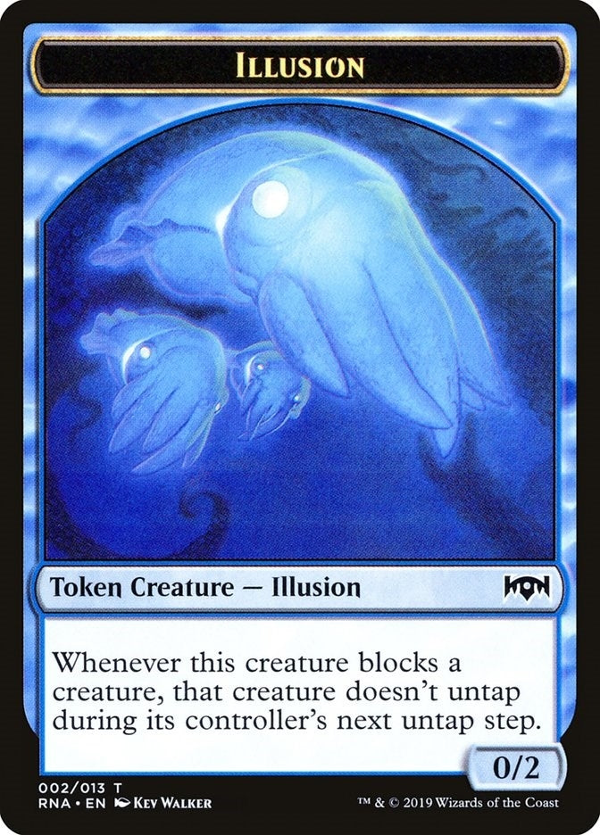 Image for Illusion Token (Ravnica Allegiance) (2) - Magic: The Gathering