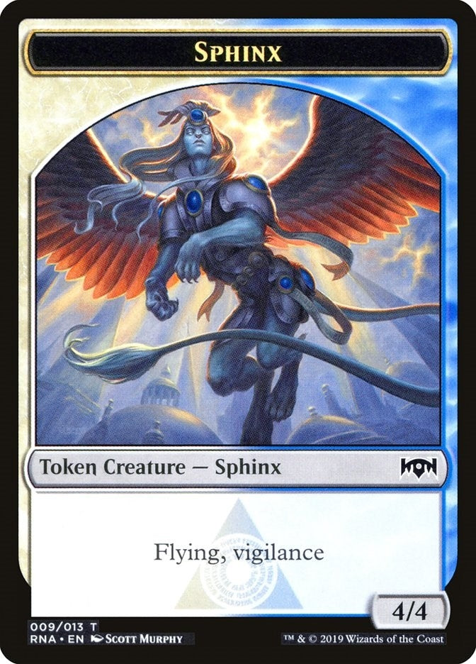 Image for Sphinx Token (Ravnica Allegiance) (9) - Magic: The Gathering