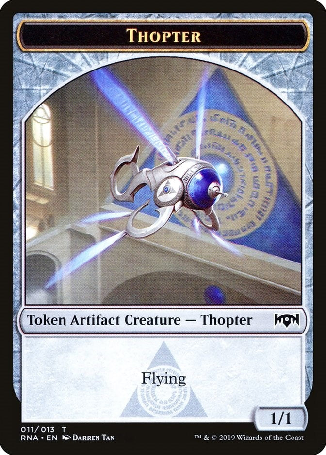 Image for Thopter Token (Ravnica Allegiance) (11) - Magic: The Gathering